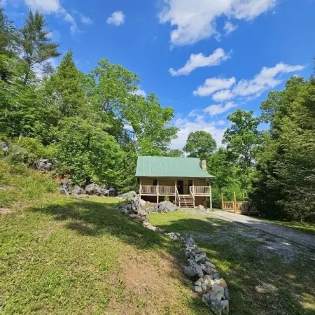 Perfect Family Friendly Cabin w/ privacy/arcade games/yard space in Townsend, TN
