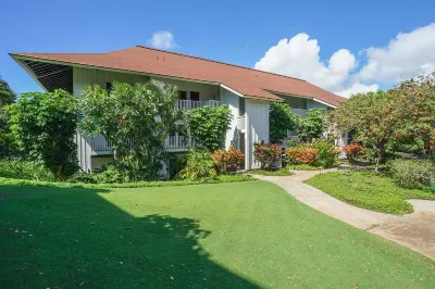 Professionally designed new unit at Kiahuna plantation with A/C