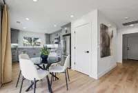 TVs in living and master, private yard and high-speed Wi-Fi.