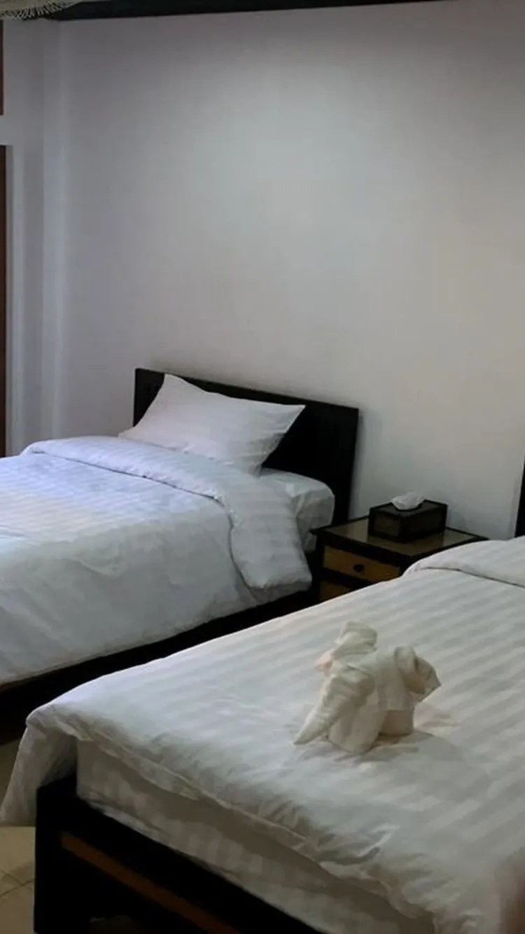 ห้องเตียงแฝด พร้อมระเบียง