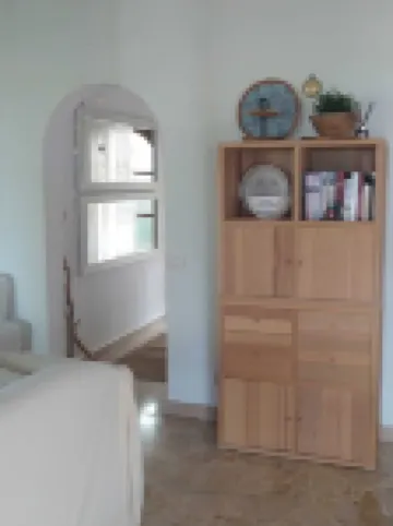 House and garden terraces, fabulous sea and mountain views. Betlem