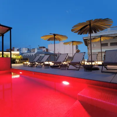 Hotel la Pau Отели рядом с достопримечательностью «Торговый центр Maremagnum»