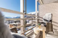 Ameron Davos Swiss Mountain Resort - Bjergudsigt