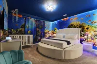 Lakeview Spacious 12Br Themed Home Game/Pool/Spa