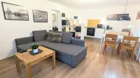Family friendly apartment with free parking