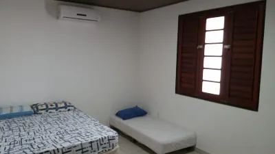 House with 03 bedrooms, swimming pool, 200 meters from Barra de São Miguel Beach