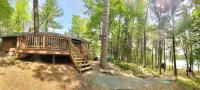 5 Minutes to Minocqua! Family-size Lake Home with Pier Hotel a Arbor Vitae
