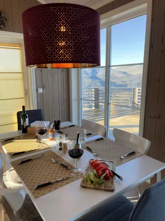 Telemark with a panoramic view, pure relaxation Отели в г. Kviteseid