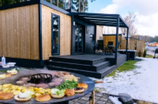 Smart mobile home on the lake with whirlpool (WA102) Hotels in Wackersdorf