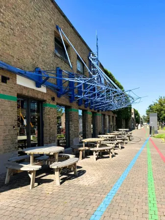 Luxury 4p apartment at marina of Zeebrugge incl.2terrassen+free parking