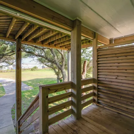 Quiet Hatteras Duplex with Decks ~ 1 Mile to Beach