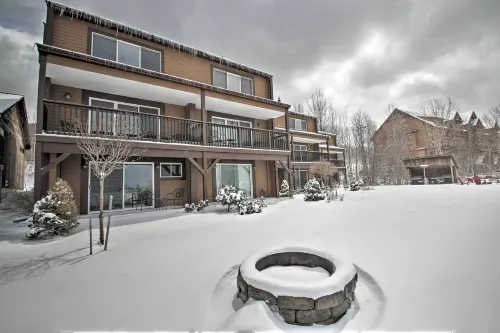 Slopeside Burke Mountain Condo w/ Fireplace! - parking
