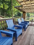 Beautiful River Front Cabin with Private Dock! Perfect spot for Trout Fishing!