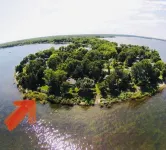 Waterfront Island View Retreat on Rileys Point in Southern Door County, WI