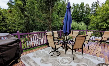 Victorian charm with modern conveniences in the heart of Schroon Lake, NY.