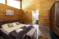 Chalet for up to 10 people with sauna nestled in the valley of 3 mountains