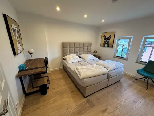 Modern and comfortable apartment with 2 bedrooms, tower room and balcony. Hotels in Bad Doberan