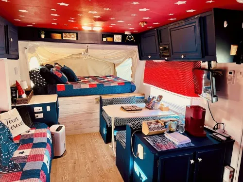 All-American Travel Trailer Near The Beach