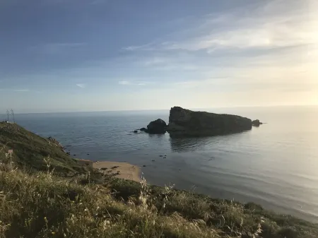 Villa Falaride on the sea of Licata
