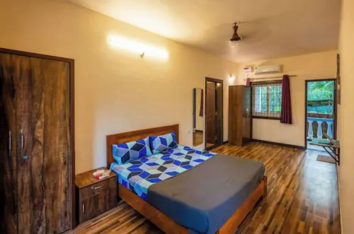 20 Mins From Sunburn, Charming 1BHK Apt in Siolim