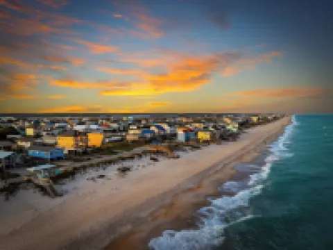 Surf City Shores / Ocean Views, Hot Tub & Beach Access