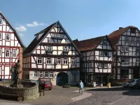 Cozy apartment with terrace in a quiet area Hotels in Schlitz