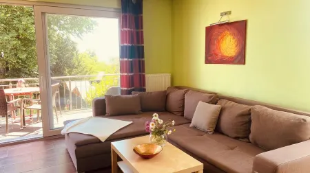 House directly on the beach, behind the dune, sea view Отели в г. Юлиусрух