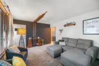 Welcoming 2-bedroom home with large deck and central location.