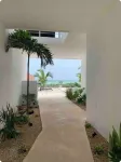 Beach front property at the Emerald Coast of the Yucatan Peninsula.