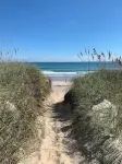 Only Five Steps From The Beach Access!
