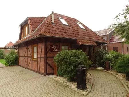 Gemütliches Fachwerkhaus in Dorum-neufeld 5 Minuten zum Wasser