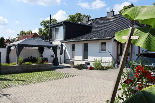 Vacation at the beautiful Wusterwitz Lake with lots of greenery, ideal for nature lovers