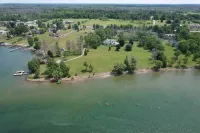 Charming Victorian 2BR Retreat with Porch & Dock – St. Lawrence Riverfront Hotels in Oswegatchie