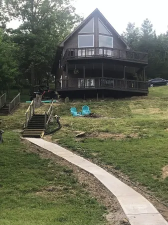 LAKEHOUSE in cove with dock!  By The Ark Encounter