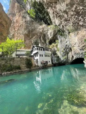 老橋附近的齊加納別墅 - 山景