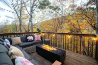 Modern Mountain Chalet with Hot Tub, Sleeps 14