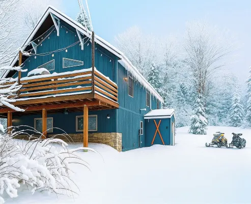 Charming Chalet w. Hot Tub - 1 mile to Mt. Snow Hotel a Windham County