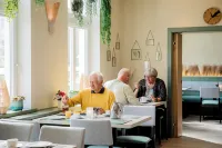 Hotel Dünenschloss Mit Private Spa - breakfast