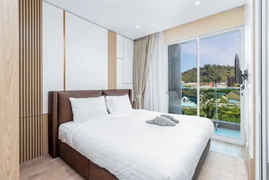 รูปภาพของซิตี้ คอนโด 1 ห้องนอน พร้อมสระว่ายน้ำและฟิตเนส ซี261