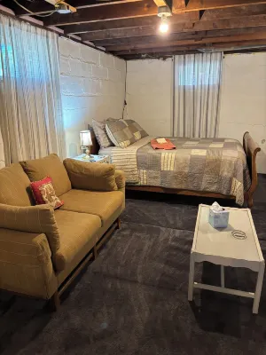 Vintage Farmhouse with Parking right in the City! Family Friendly, Fenced Yard.