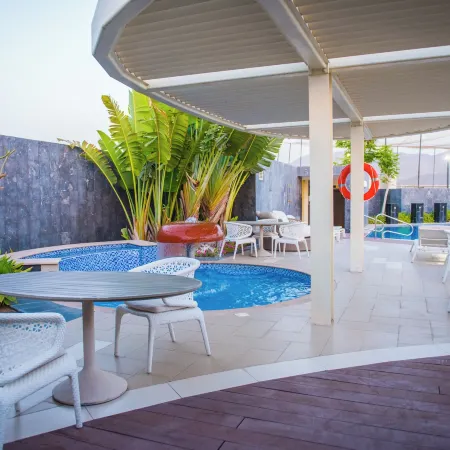 Grand Millennium Muscat Apartments and Suites connected to Mall