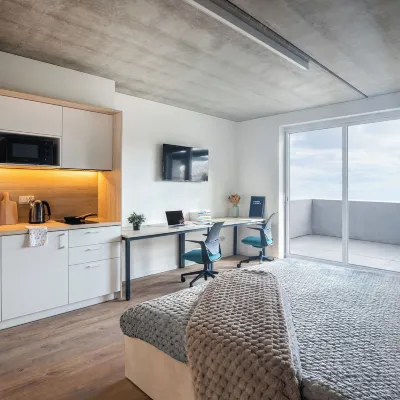 Apartamenty Collegia Grunwaldzka Hoteles cerca de Muelle de Brzeźno