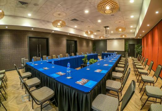 호텔에서 바라본 마운트하겐 전경 또는 주변 시장