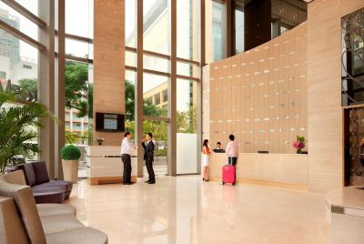 フロントデスク ドーセットモンコック香港の写真