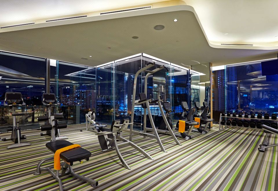 V E 호텔 & 레지던스의 객실 내부