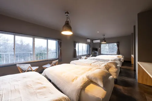 Large Luxury Villa with a Panoramic View of Mt Fu Hotels in Yamanakako