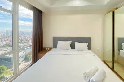 Spacious and Combined 2Br at Menteng Park Apartment Hotel di Jakarta Barat