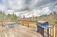Carroll Log Cabin w/ Deck < 9 Mi to Bretton Woods! - WiFi
