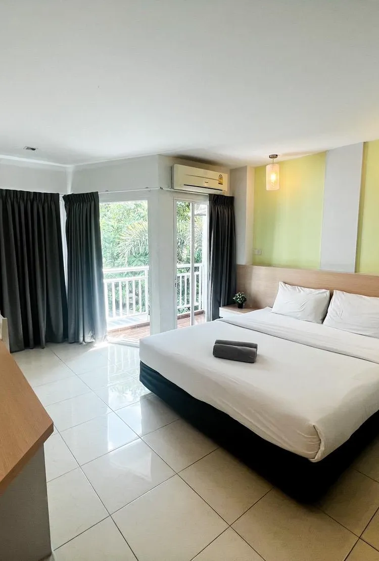 ห้องพัก, เห็นวิวมหาสมุทรบางส่วน(เตียงใหญ่)