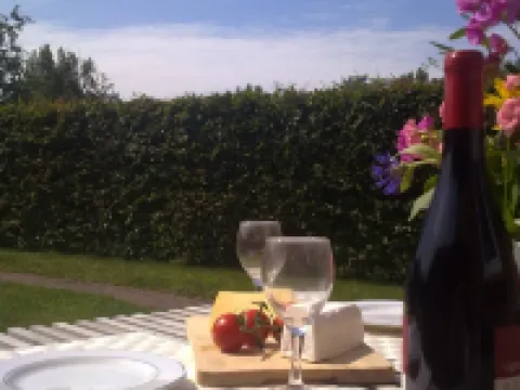 150m to the beach with private beach chair, south-facing garden, WLAN, SAUNA, barbecue, handcart Hotels in Schonberger Strand